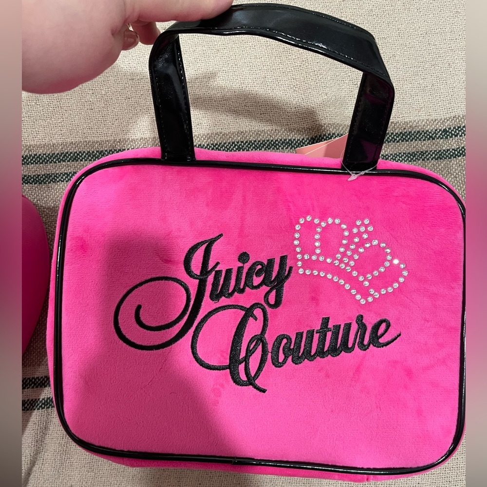 Juicy couture travel cosmetics bag